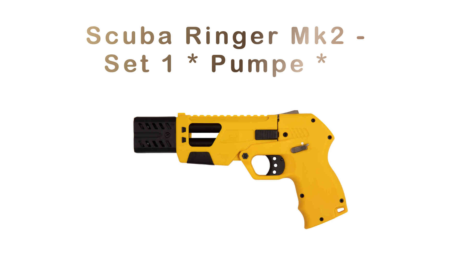 Scuba Ringer MK2 - Set 1 - Pumpe