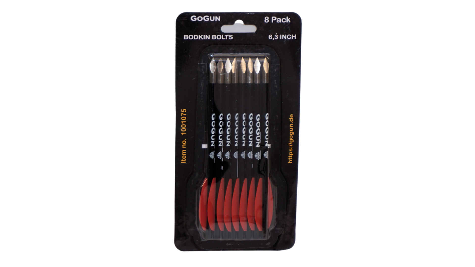 GoGun Pfeile Bodkin - 8 Pack