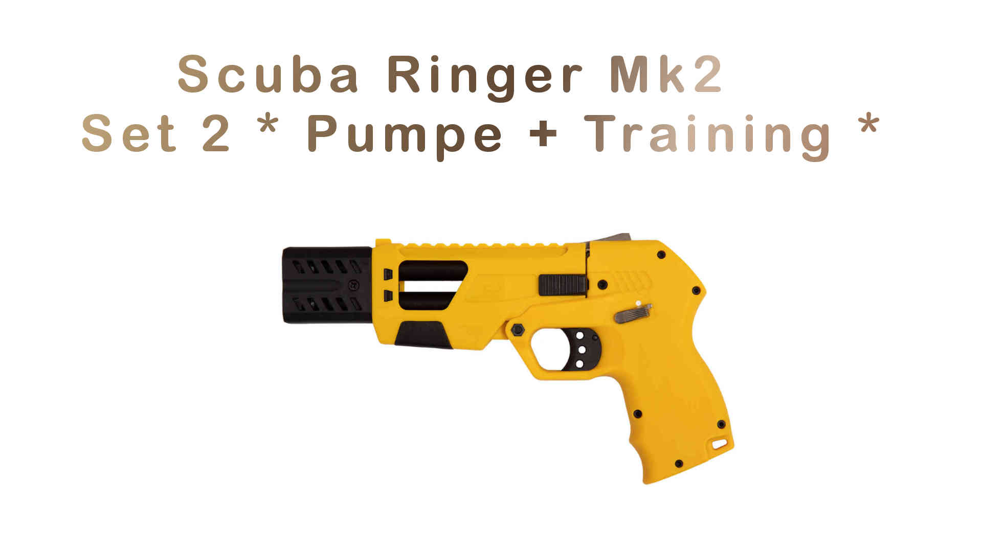 Scuba Ringer MK2 - Set 2 - Pumpe + Training